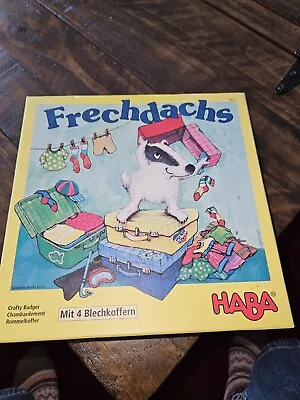 HABA Crafty Badger Game 2-4 Players Ages 4+ Made In Germany Complete • $34