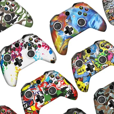 Xbox One Camouflage Silicone Controller Case Skin Cover For Xbox One S X • $13.89