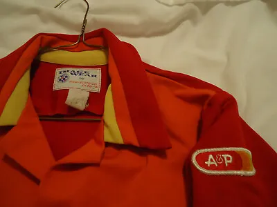 A & P Grocery Store Women's Employee Work Jacket Circa 1980's • $59.99