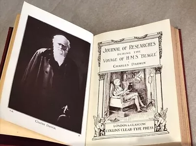 THE VOYAGE OF THE BEAGLE  CHARLES DARWIN.  1860 H/B Antique • £9.99