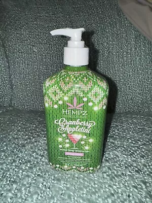 Hempz Herbal Cranberry Appletini Moisturizer Lotion 100 Pure Natl Hemp Seed Oil • $24.87