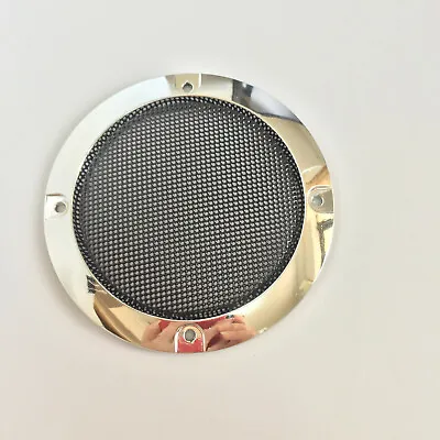 3Inch Speaker Cover Shinny Silver Frame Metal Mesh Grill Car Audio DJ PA Speaker • $4.99