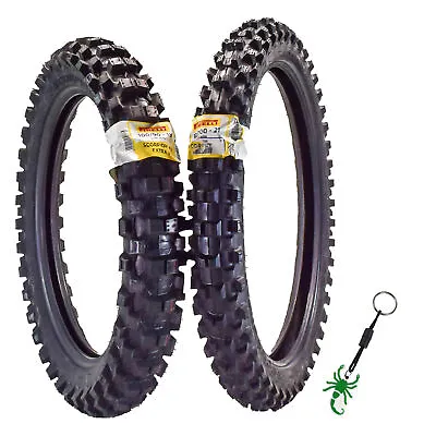 Pirelli Scorpion Extra X 80/100-21 F 100/90-19 R Dirt Bike Tires Set • $138.96
