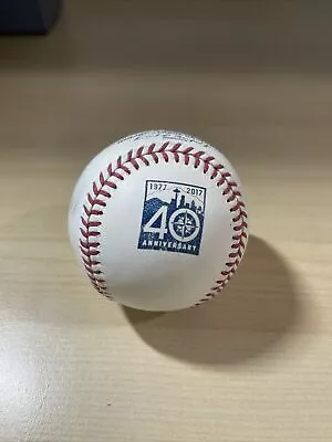 Seattle Mariners 40th Anniversary Official MLB Baseball Game-Used • $19.99