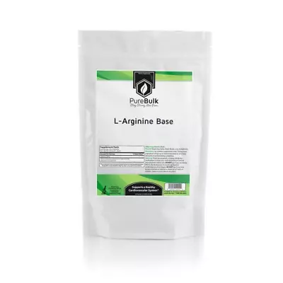 L-Arginine Base Powder 100% Pure Lab Tested PureBulk (Variations) • $13.55