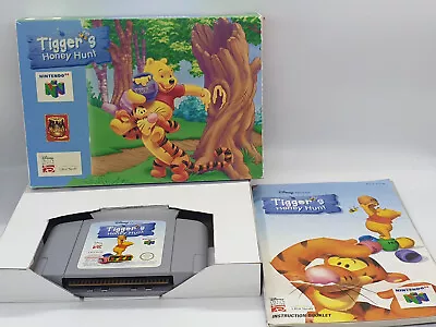 Tigger's Honey Hunt (Nintendo 64 2000) N64 PAL Boxed With Manual • $99.99