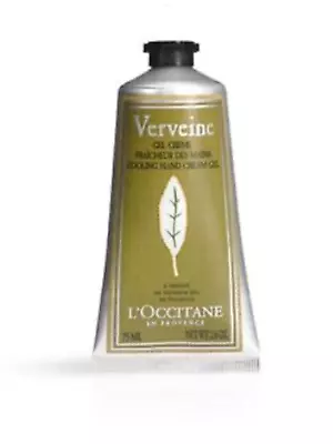 L'Occitane Verveine Verbena Cooling Hand Gel 75ml Creme Moisturise & Refreshing • £16.50