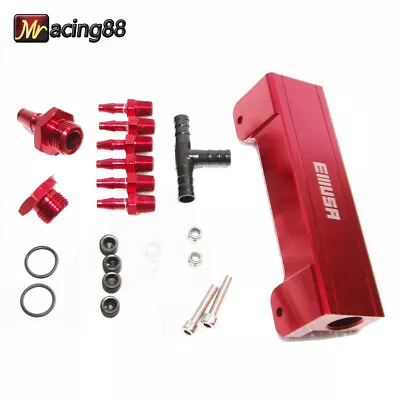 Vacuum Manifold Kits 6 Port 1/8 NPT Turbo Wastegate Boost Block Intake Manifold • $21.99