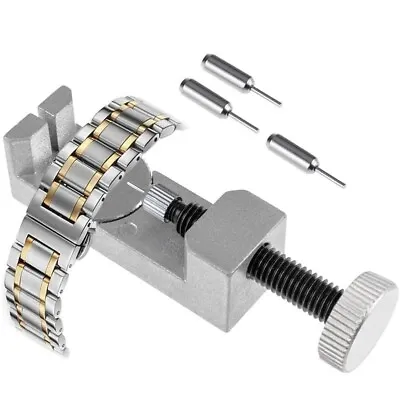 Metal Adjustable Watch Band Strap Bracelet Link Pin Remover Repair Tool Kit US • $5.39