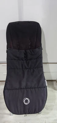 £32.99 • Buy Bugaboo Black Footmuff Cosytoes Fits Donkey Bee Buffalo Cameleon Fox FADED !!