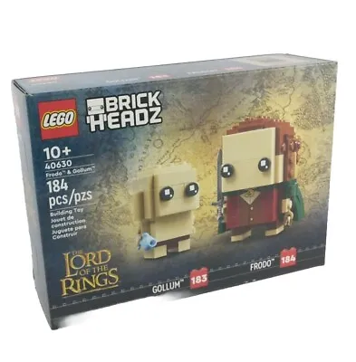 LEGO® BRICKHEADZ™ Frodo & Gollum 184 Pcs Set 40630 The Lord Of The Rings • $29.99