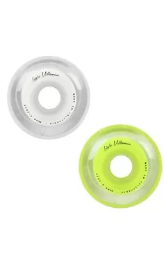 Labeda Millennium Gripper Roller Hockey Inline Wheels - 4 Lime Green 4 White • $20