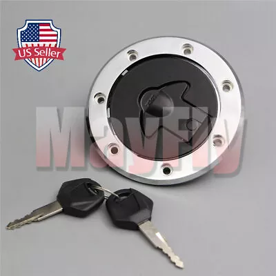 Fuel Gas Cap Lock Fit For Ninja Concours 1000 ZG1000A 86-06 ZX11 ZX1100 90-97 • $17.98