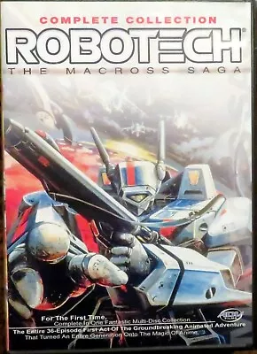 ROBOTECH: The Macross Saga - Complete Collection (DVD 2002 6-Disc Set) • $22.95