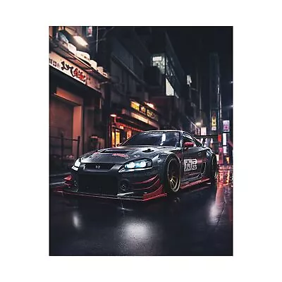 Mazda RX-7 Poster- Mazda Wall Art Japanese Car Poster Mazda Street Race Print • $15