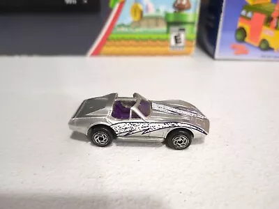 Matchbox   Chevrolet Corvette T-top   Silver   1979 • $7.99