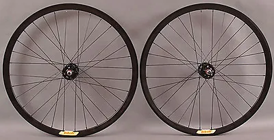 $259 • Buy Velocity Deep V ALL BLACK Fixed Gear Track Bike Singlespeed Wheelset Wheels