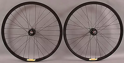 $259 • Buy Velocity Deep V ALL BLACK Fixed Gear Track Bike Singlespeed Wheelset Wheels