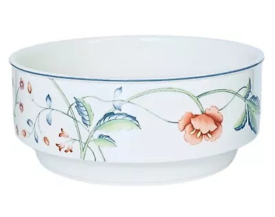 Villeroy & Boch ALBERTINA Multicolored Flowers Vines 7 3/8” Vegetable Bowl NEW • $36.09