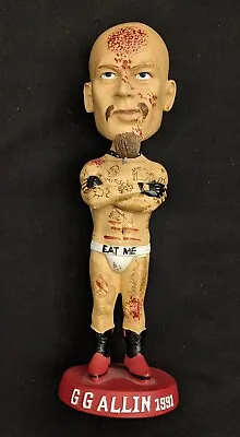 GG ALLIN 8  172/500 RAREST EDITION Aggronautix Throbblehead Bobblehead Bloody 91 • $350