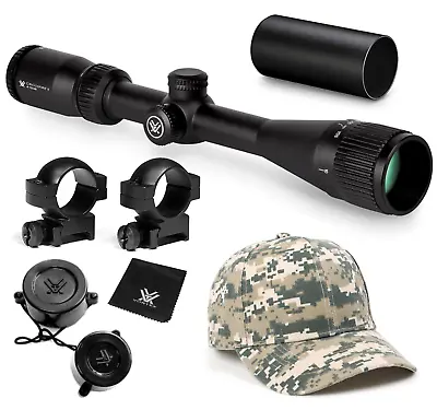 Vortex Optics Crossfire II 4-12X40 AO Riflescope Dead-Hold BDC MOA W Rings & Hat • $199
