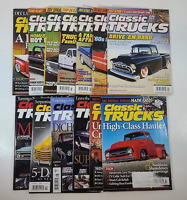 Classic Trucks Magazine Lot Of 13 Random Issues 2011-2017 • $30