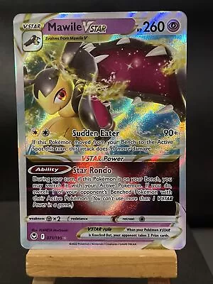 Pokemon Card Mawile VSTAR 071/195 Rare Holo Silver Tempest Near Mint • £2.45