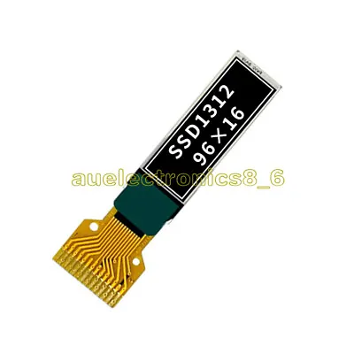 $4.15 • Buy 0.69 Inch OLED Display Module 14PIN 96*16 White Light SSD1306 I2C IIC