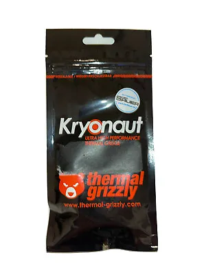 $10.99 • Buy Thermal Grizzly Kryonaut Ultra High Performance Thermal Grease TGK001RS