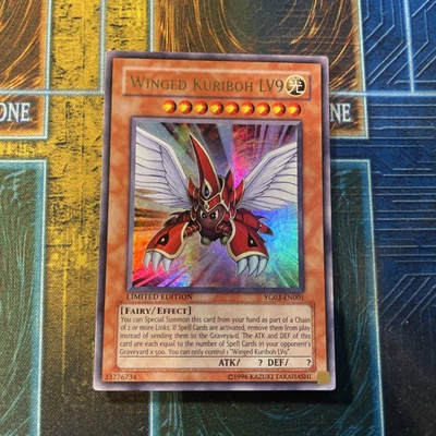 £8 • Buy YG03-EN001 Wing Kuriboh LVL9 Ultra Rare Limited Edition Near Mint Yugioh Card