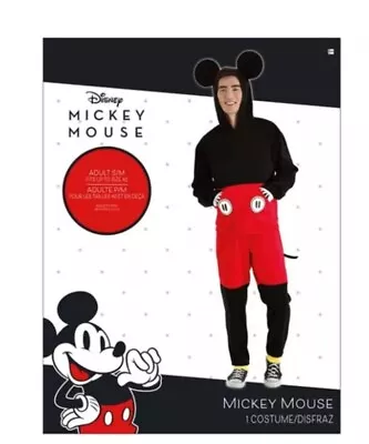 Adult Deluxe Mickey Mouse Disney Costume SIZE S/m • $65