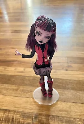 Monster High Doll Draculaura Ooak Custom Repaint. Shadow Draculaura 13 Wishes • $99