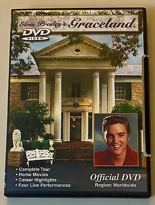 Elvis Presley's Graceland (DVD 2000) W/ Insert Worldwide Tour Home NEW SEALED • $79.99