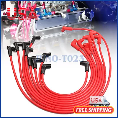 For Distributor Coil Spark Plug Wires Small Block Chevy 305 307 327 350 400 HEI • $31.49