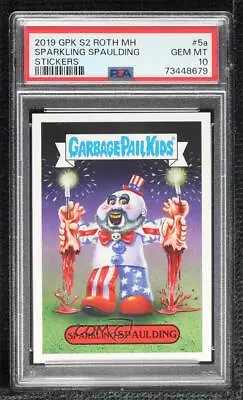 2019 Topps Garbage Pail Kids: Revenge Of Oh The Horror-ible PSA 10 GEM MT 0le5 • $81.90