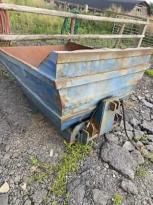 £1450 • Buy Hydraulic Tipping Skip - Fork Or 3 Point Linkage.