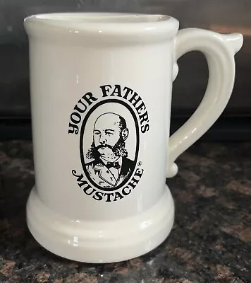 Vintage Your Fathers Mustache Cup Mug Beer Stein 426 Bourbon Street New Orleans • $9.99