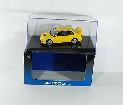 Mitsubishi Lancer Evo VII Street Car 2001 AUTOart 57161 1:43 Diecast Model J3 • $63.10