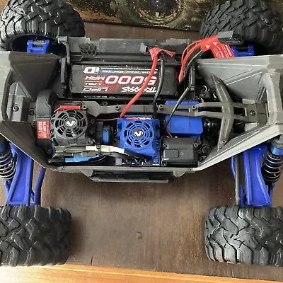 Traxxas WideMaxx V1  (RTR) 1/10 Brushless 4WD TESTED  W/ Battery + Painted Body • $474.99