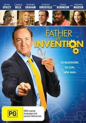 $7 • Buy Father Of Invention Dvd Kevin Spacey  Heather Graham Region 4 Brand New/sealed