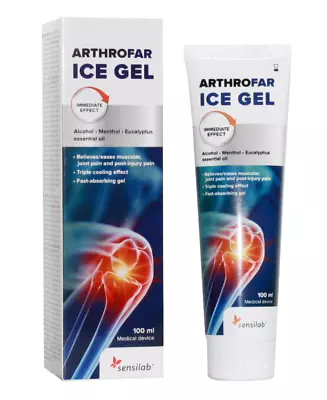 Arthrofar ICE Gel 100ml - Arthro Far - Original Ortho Cream  • £25.87