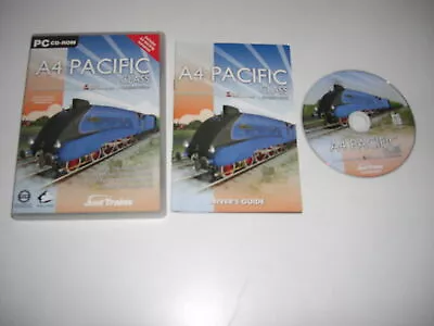 A4 PACIFIC CLASS Pc Cd Rom Add-On Expansion For Railworks Or Rail Simulator • £7.99