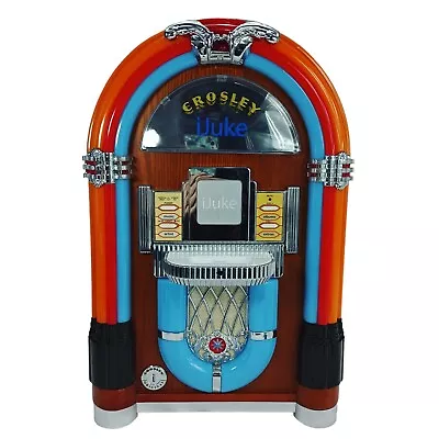 Crosley IJuke Mini Jukebox IPod CR1701A 2010 19  AUX IN DC 15V Speaker Man Cave • $40