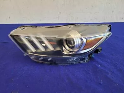 2015-2017 Ford Mustang GT S550 Driver LH Headlight Front Lens Cracked Parts Only • $149.99