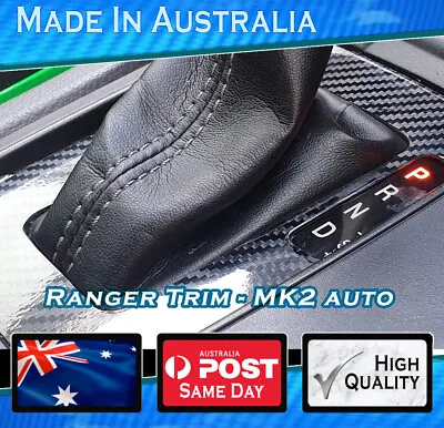 Carbon Shift Trim Sticker Fits Ford Ranger .Console Decal Gloss Carbon Finish • $15.90