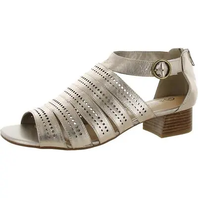 Bella Vita Womens Betsy  Leather Buckle Dressy Heels Shoes BHFO 3893 • $45.99