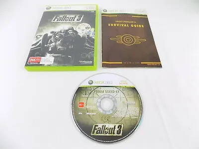 Mint Disc Xbox 360 Fallout 3 III Free Postage • $13.90