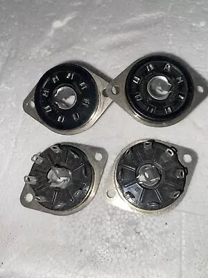 4 NOS CINCH Vintage Loktal Tube Sockets 7N7 • $14.95