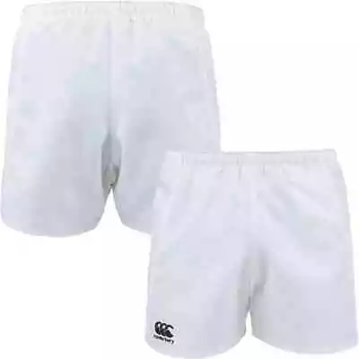 Canterbury Junior Advantage Cotton Rugby Shorts - White / 14 Years • £8.54