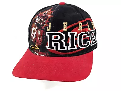 VTG 90s NFL San Francisco 49'ers Jerry Rice Football Drew Pearson Snapback Cap • $64.99